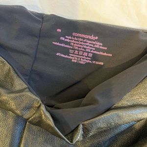 Commando faux leather leggings